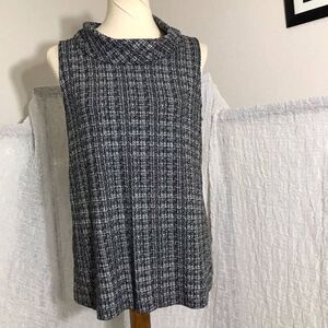 J. Jill Cowl Sleeves Top Size M